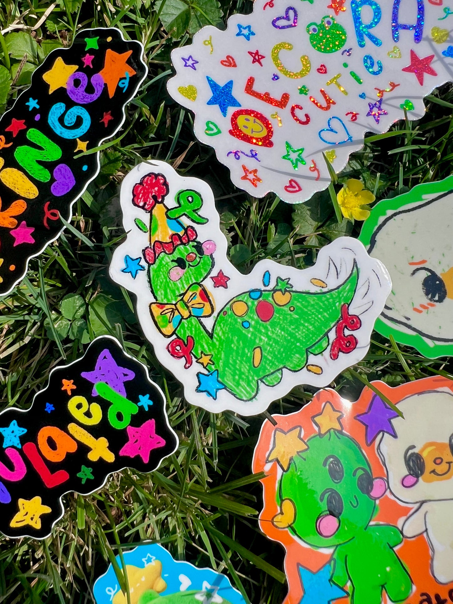 Party Dino Sticker