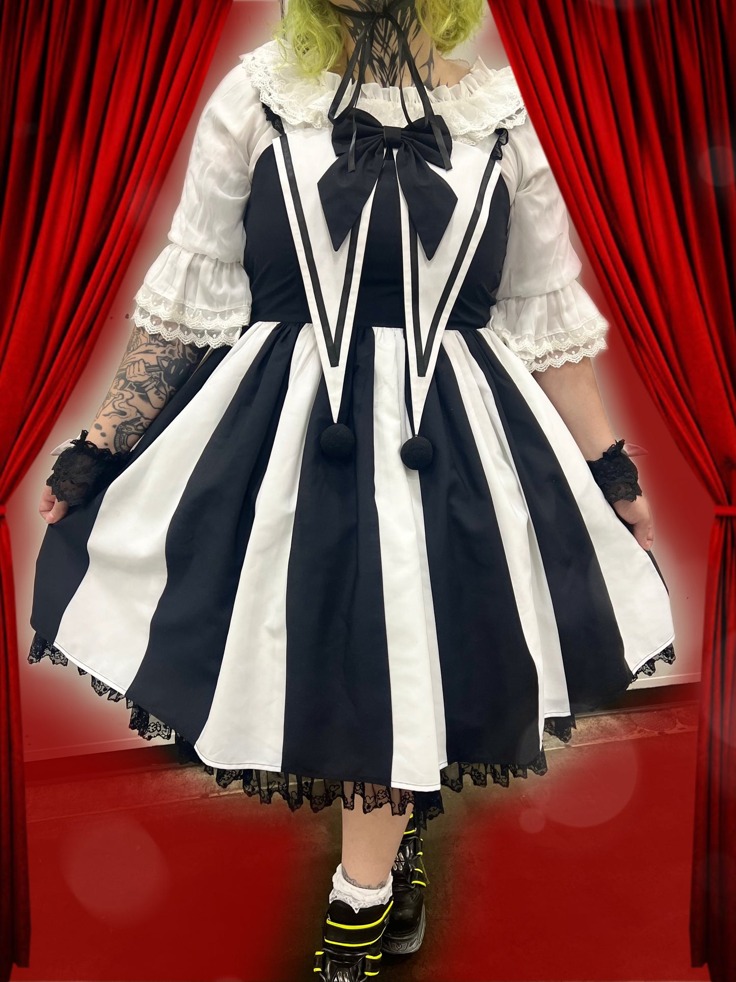 Gothic Playground Clown Jumperskirt