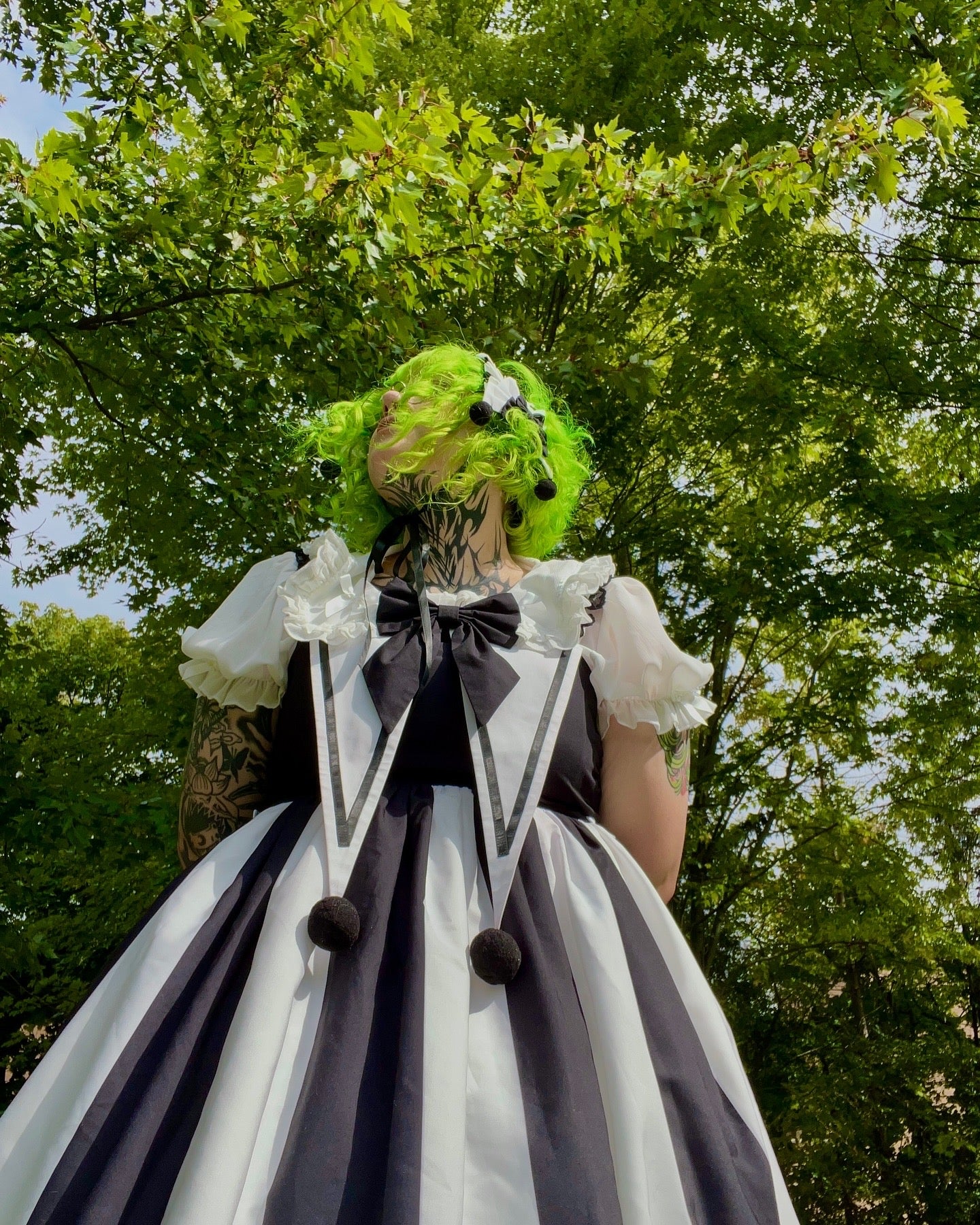 Gothic Playground Clown Jumperskirt