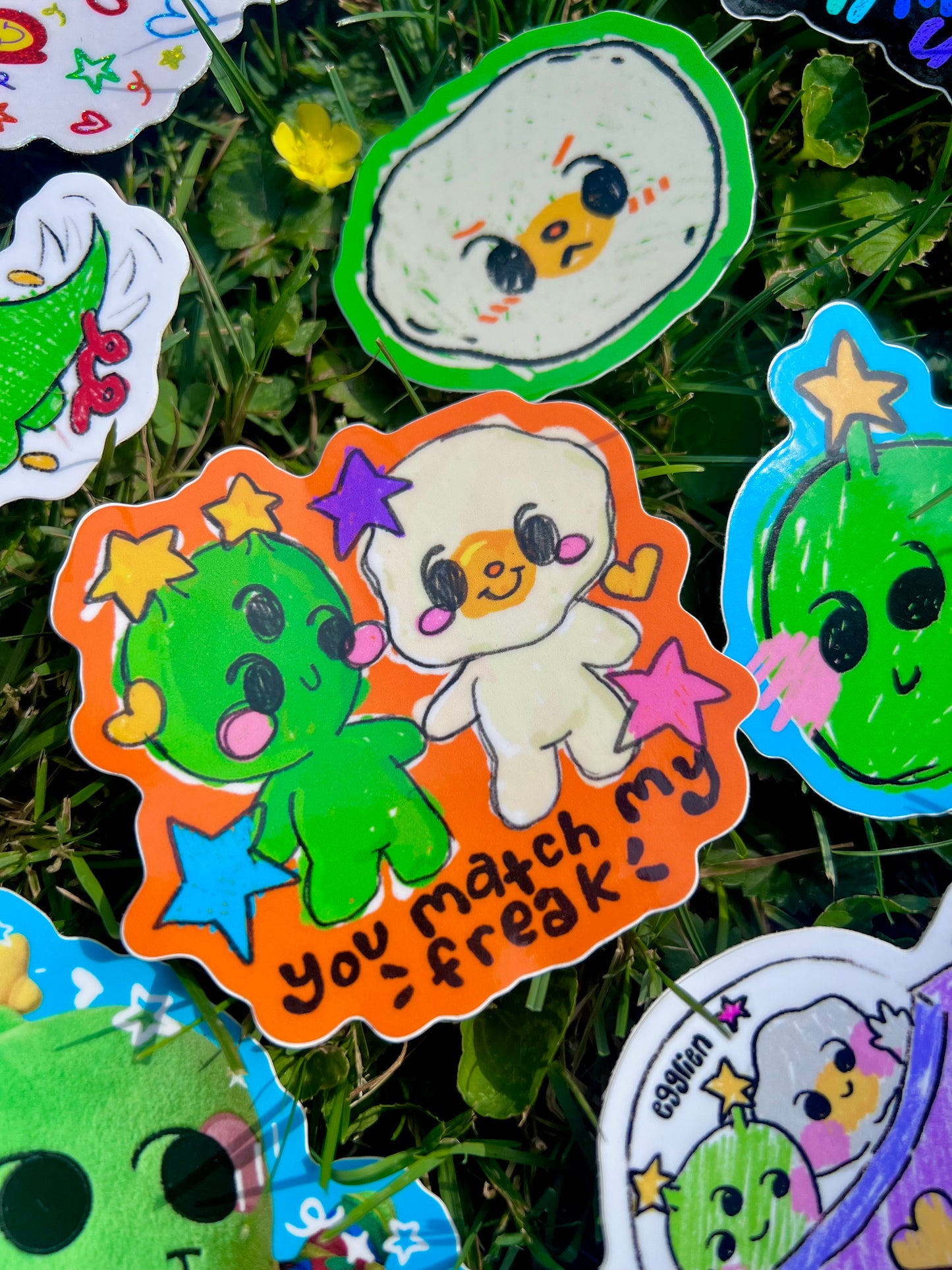 You Match My ✨Freak✨ Sticker