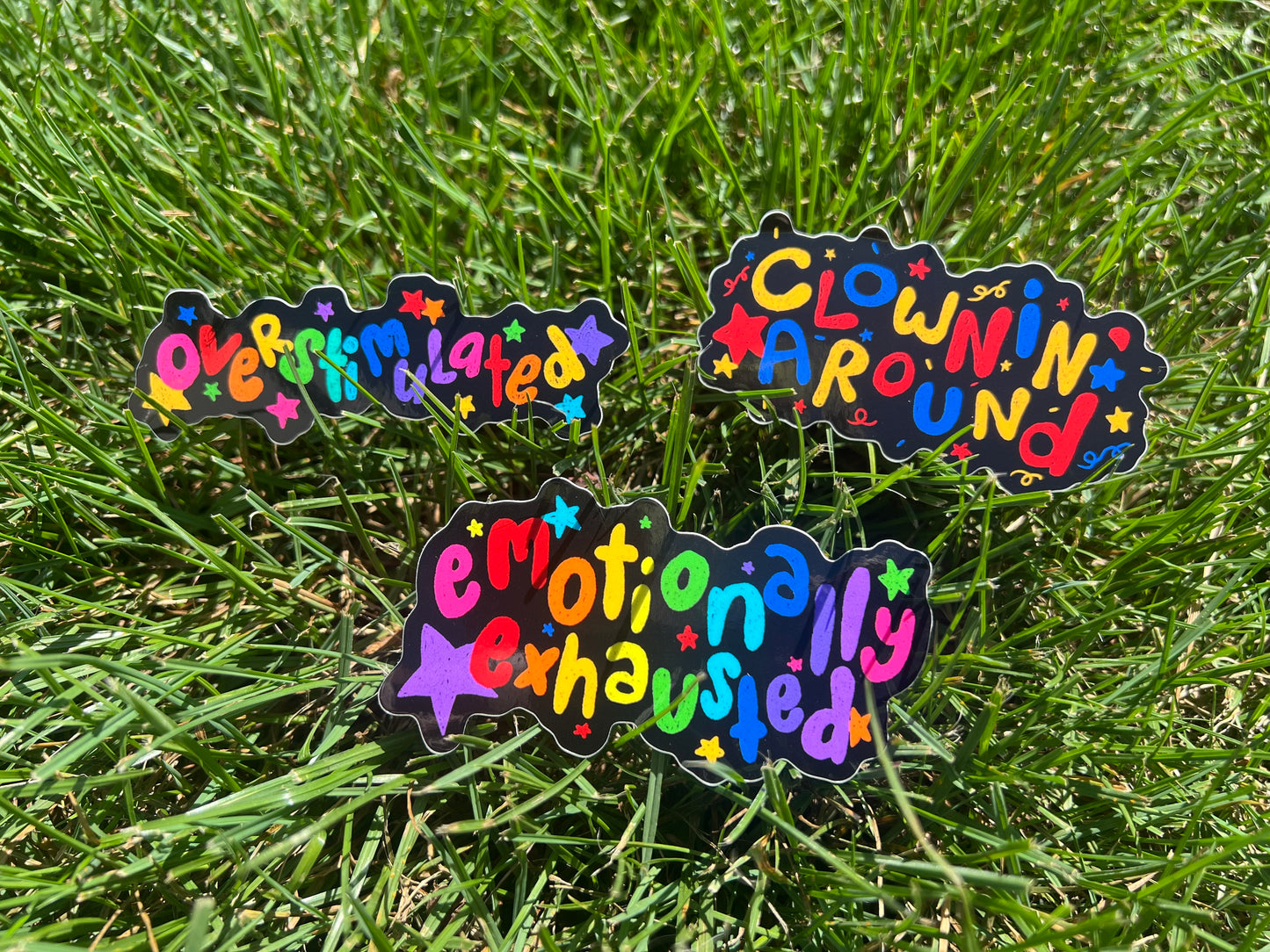 Clownin Around Sticker