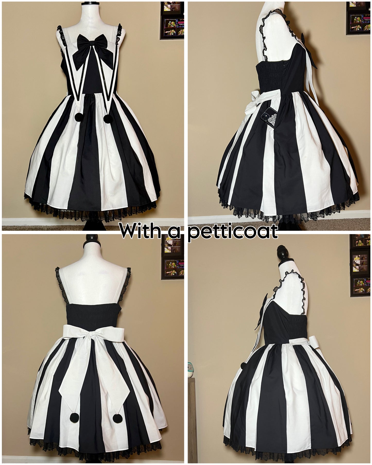 Gothic Playground Clown Jumperskirt