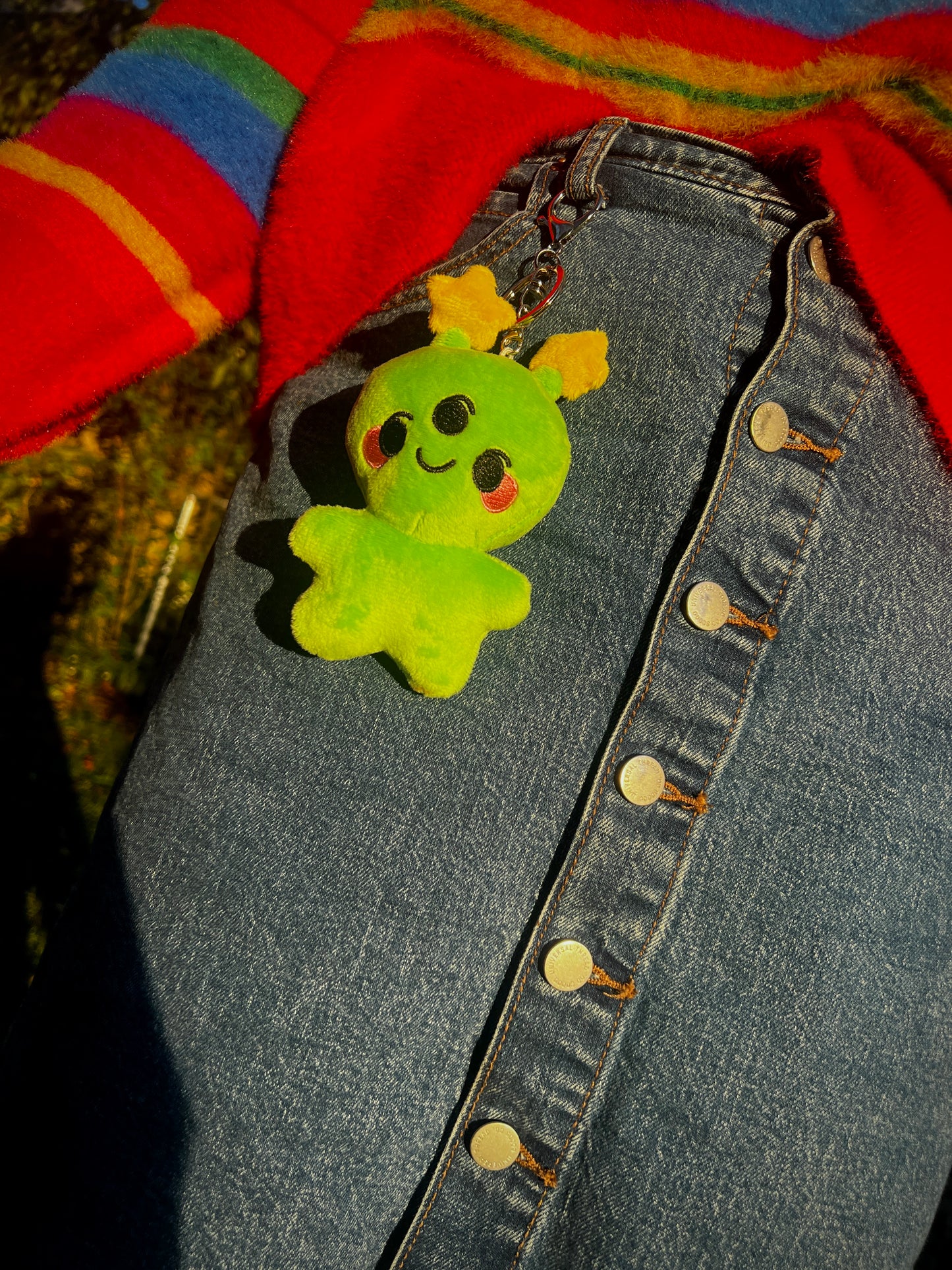 Mini Frankie Plush Keychain