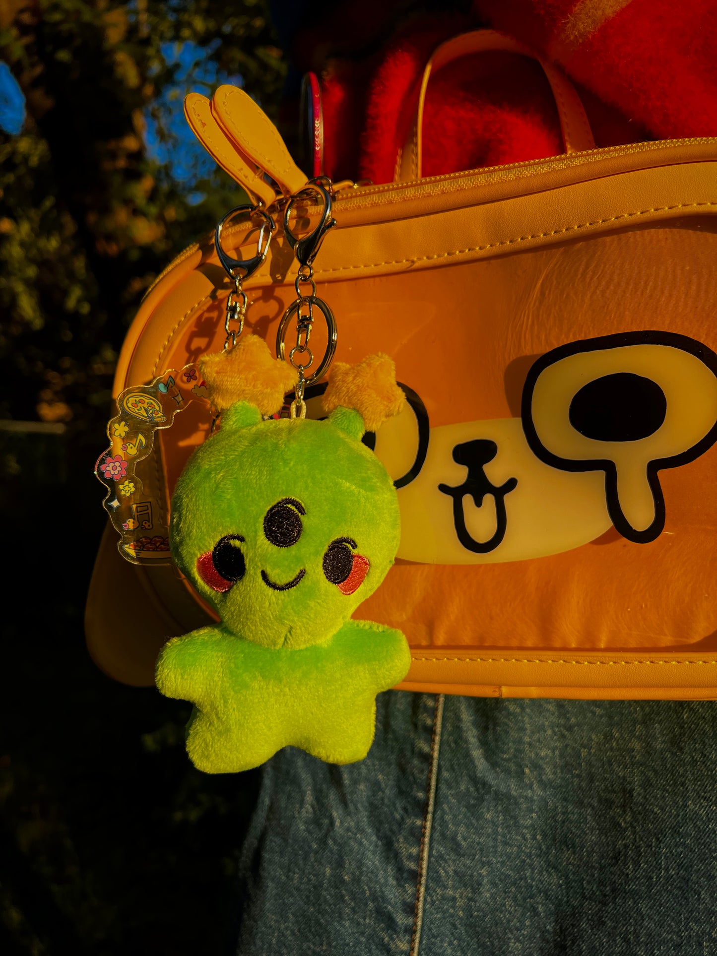 Mini Frankie Plush Keychain
