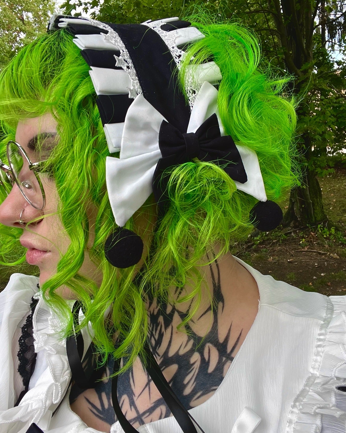 Gothic Playground Clown Headdress