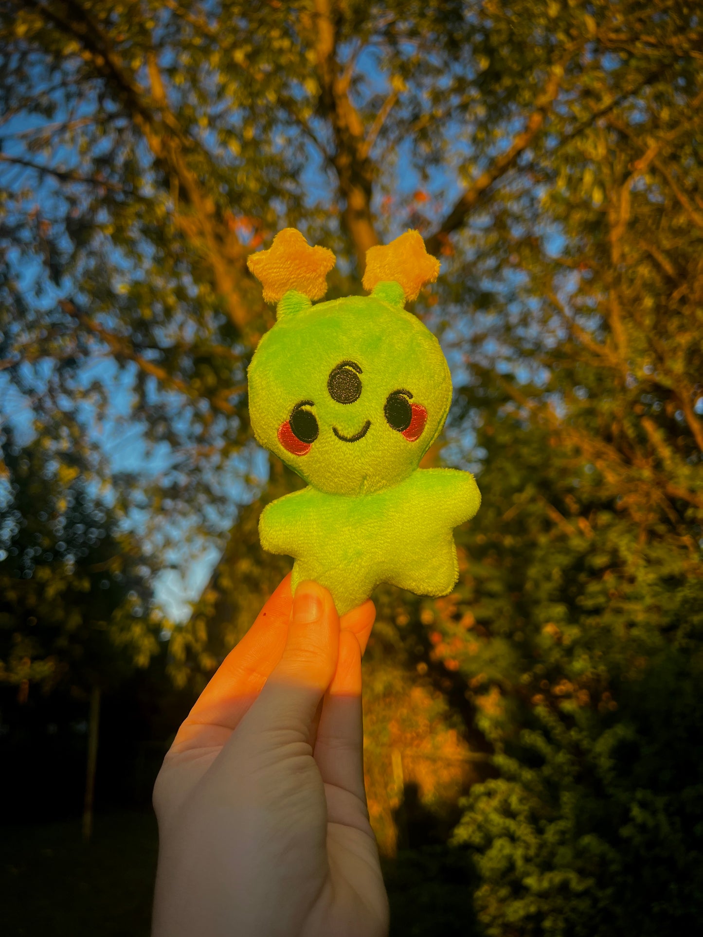 Mini Frankie Plush Keychain