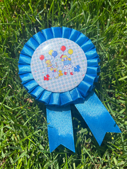 Clown Rosette pin