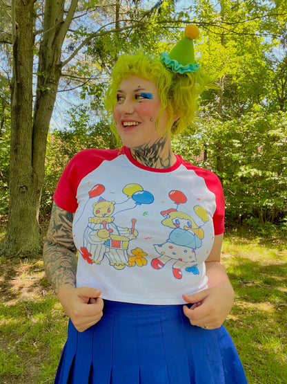 Clown Parade Crop Top