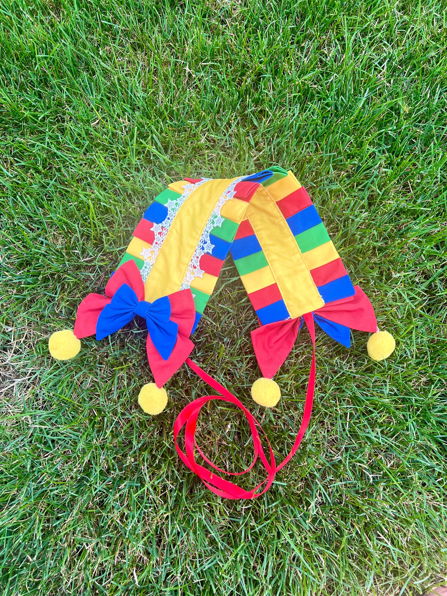 Bright Playground Clown Headdress