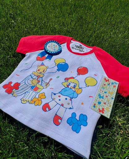 Clown Parade Crop Top