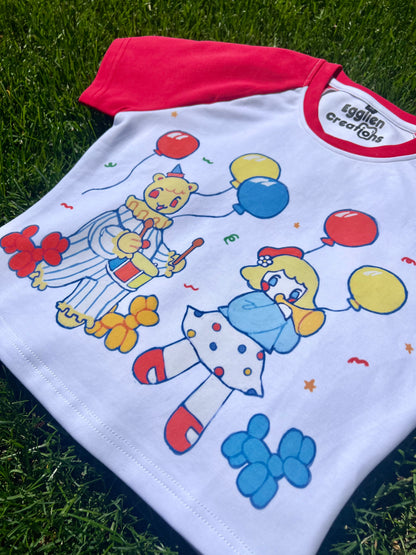 Clown Parade Crop Top