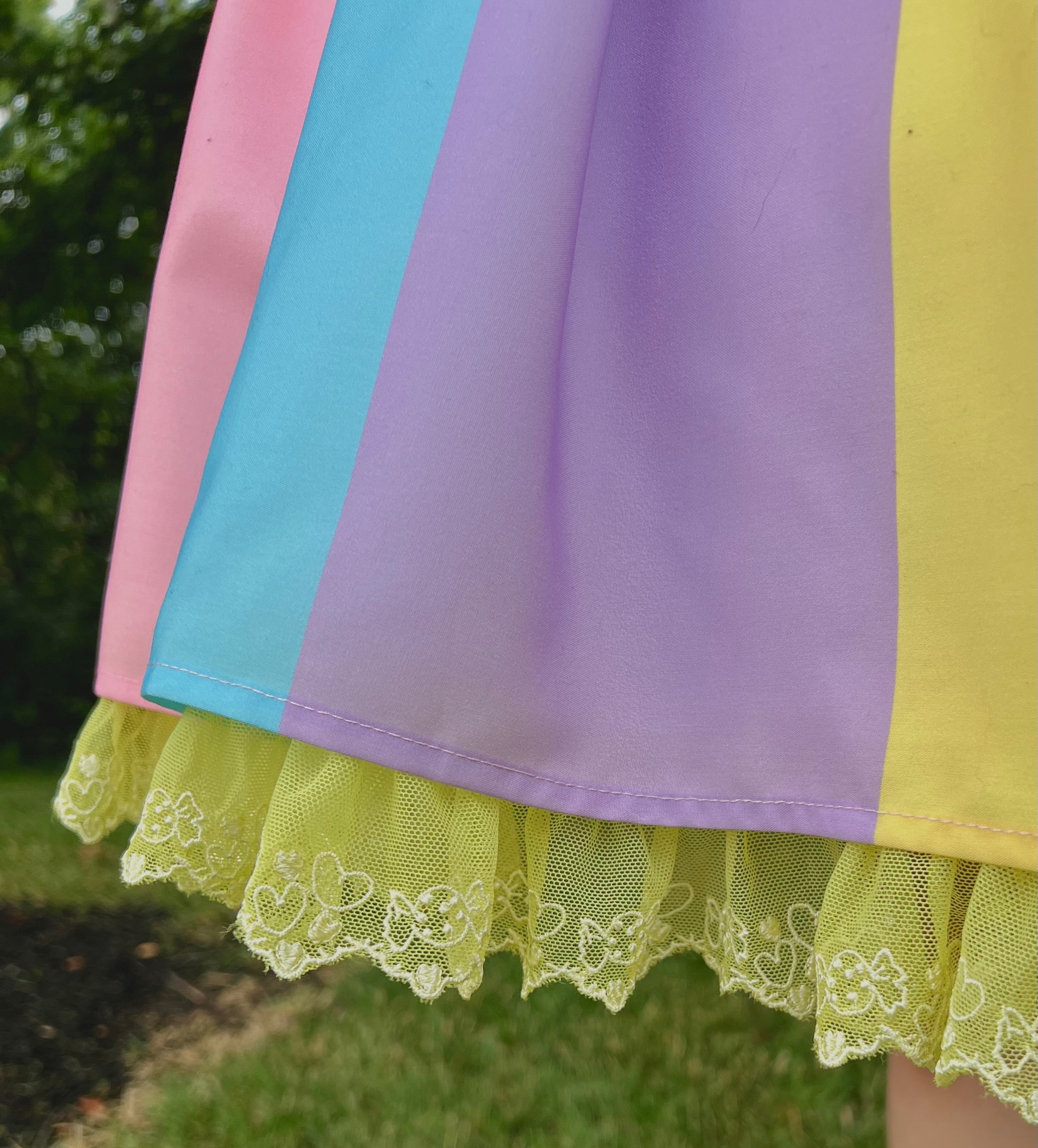 Pastel Playground Clown Jumperskirt Egglien