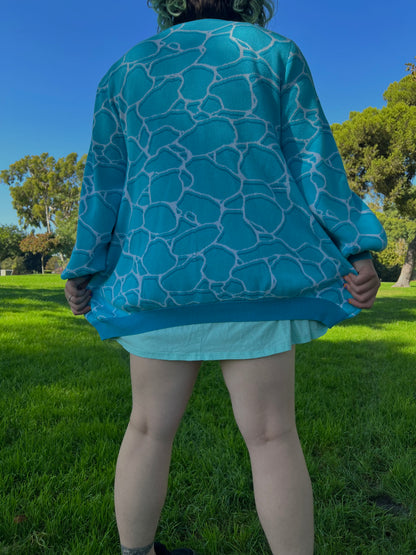 Pixel Water Cardi