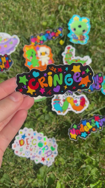 Cringe Sticker